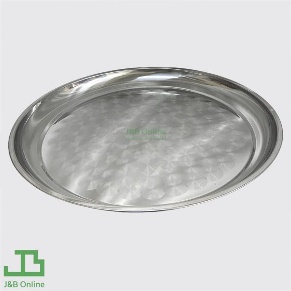 Round stainless steel tray 12" (30cm) TY-0130