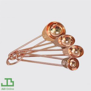 Rose gold stainless steel measuring spoon set WCZ0120-RG