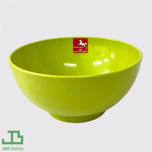 Green round plastic bowl 7" (12 pieces) BL09-7-GR