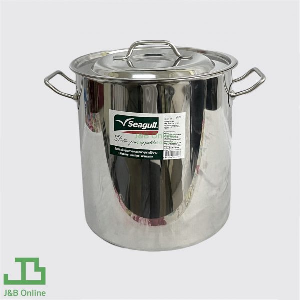 Stainless steel stew pot 24cm 100377024
