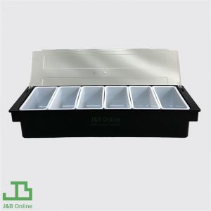 Clear Plastic Storage 6 Containers with Lid 50 cm JS0002