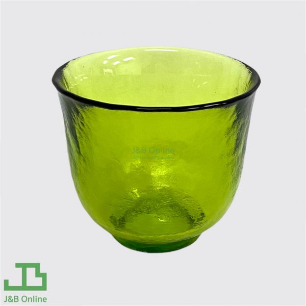 ight Green Candle Glass 8 inch KT533-GR