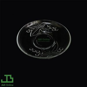 Clear glass plate 4.5" Turkish Grape LG712404