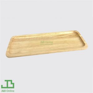 Wooden rectangular plate 5"x12" SI000019