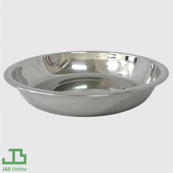 Stainless Steel Deep Round Plate 16cm Pack 12 PF-D202-16