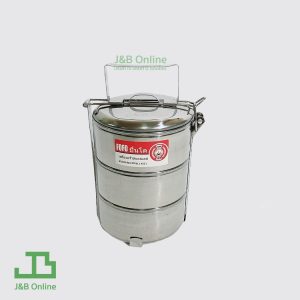 Stainless steel food carrier 12cm 3 layers SF1123