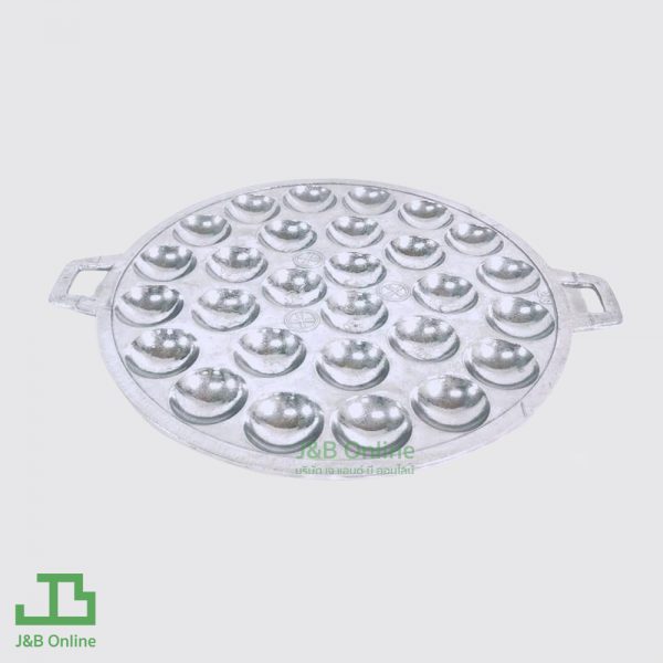 Aluminum Thai Pancake Pan 28 Hole 1-26028