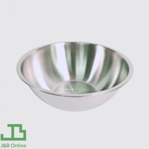 Round stainless steel mixing bowl 30cm 135030