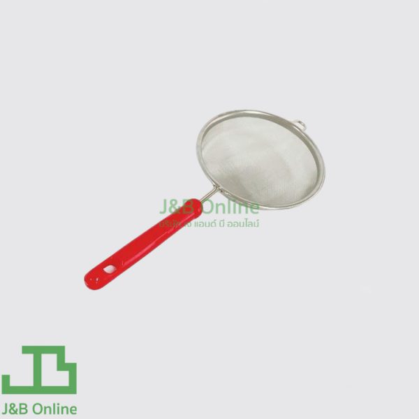 Stainless Steel Colander 10 cm with Red Holder 068-00-55