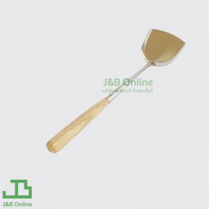 Stainless Steel Spatula 4 inch with Wood Holder 065-50-11