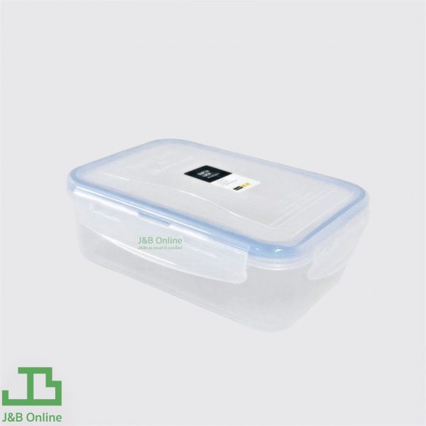Clear rectangular plastic box 420ml super lock JCP5054