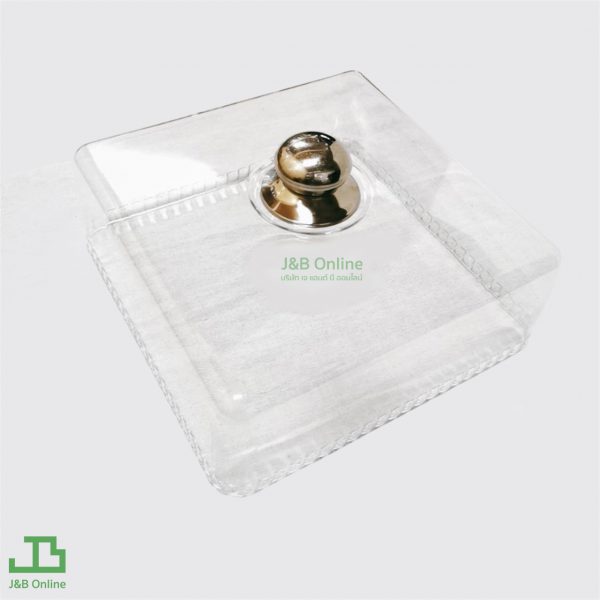 Clear square plastic cover 12" SXY249