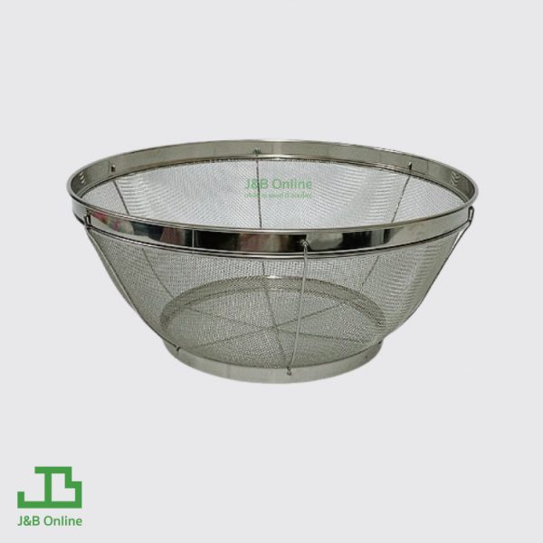 Round stainless steel bowl 28cm SJ828