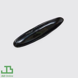 Black Small Boat Glass Plate 14 inch KT150-BL