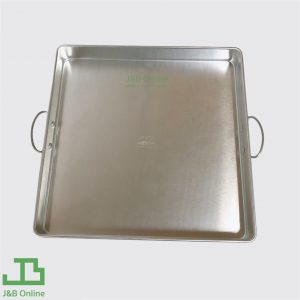 Square aluminum steaming tray 10"x10" 24110