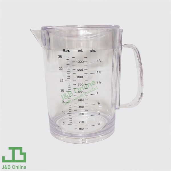 Clear plastic pitcher 1400ml with scale PN411S