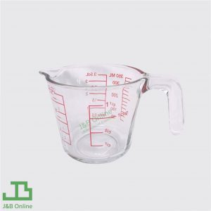 Glass measuring jug 350ml with scale CP000770