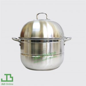 Stainless steel steaming pot 2 steps 30cm ZL1130-2