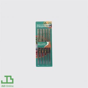 Stainless steel chopstick 22cm (5pairs) QF-K447