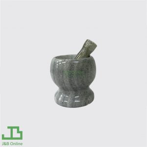 Grey Marble Mortar 14cm with Pestle CP000594-BIG-Grey